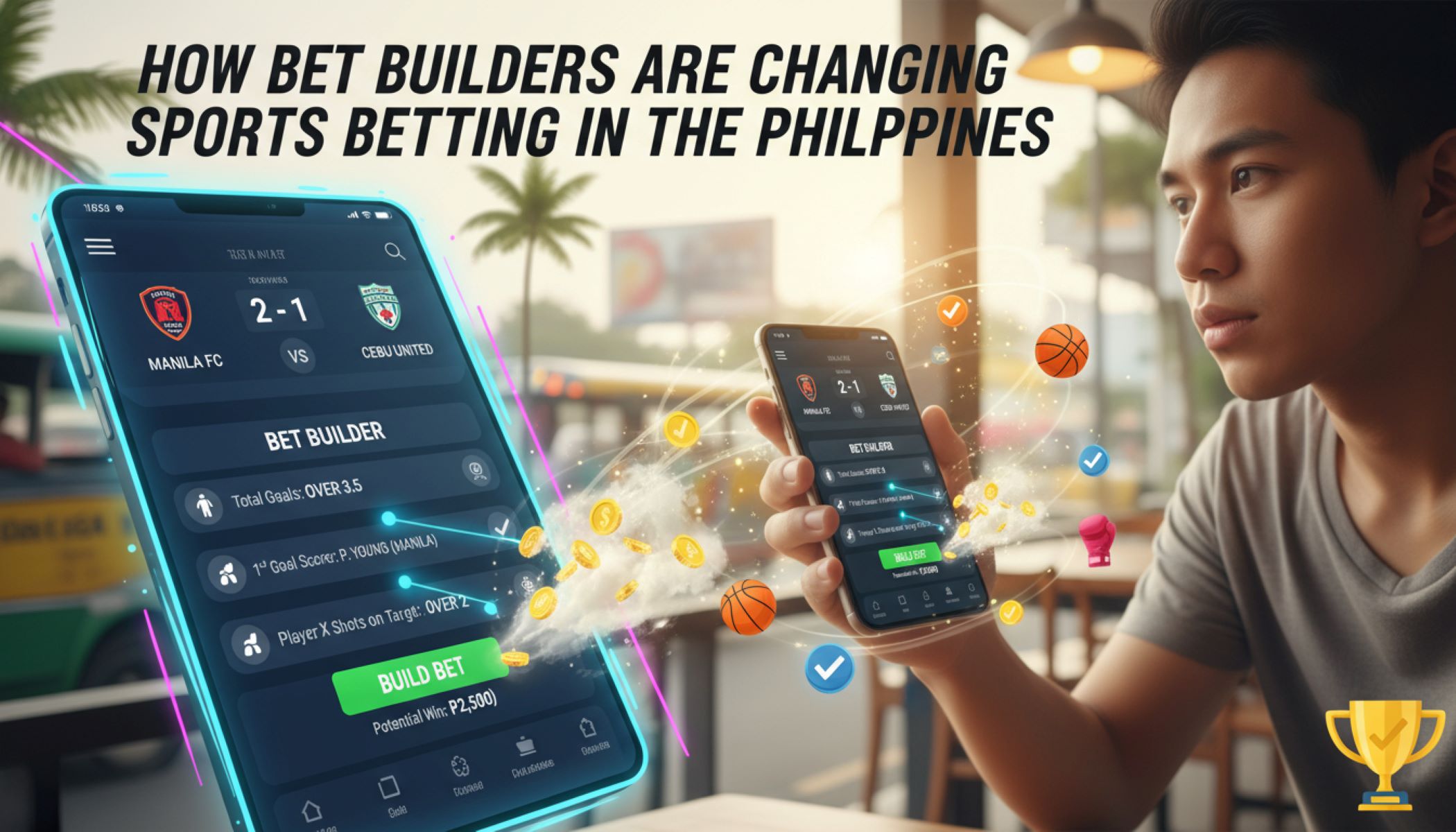 Bet builders and custom markets in sportsbooks