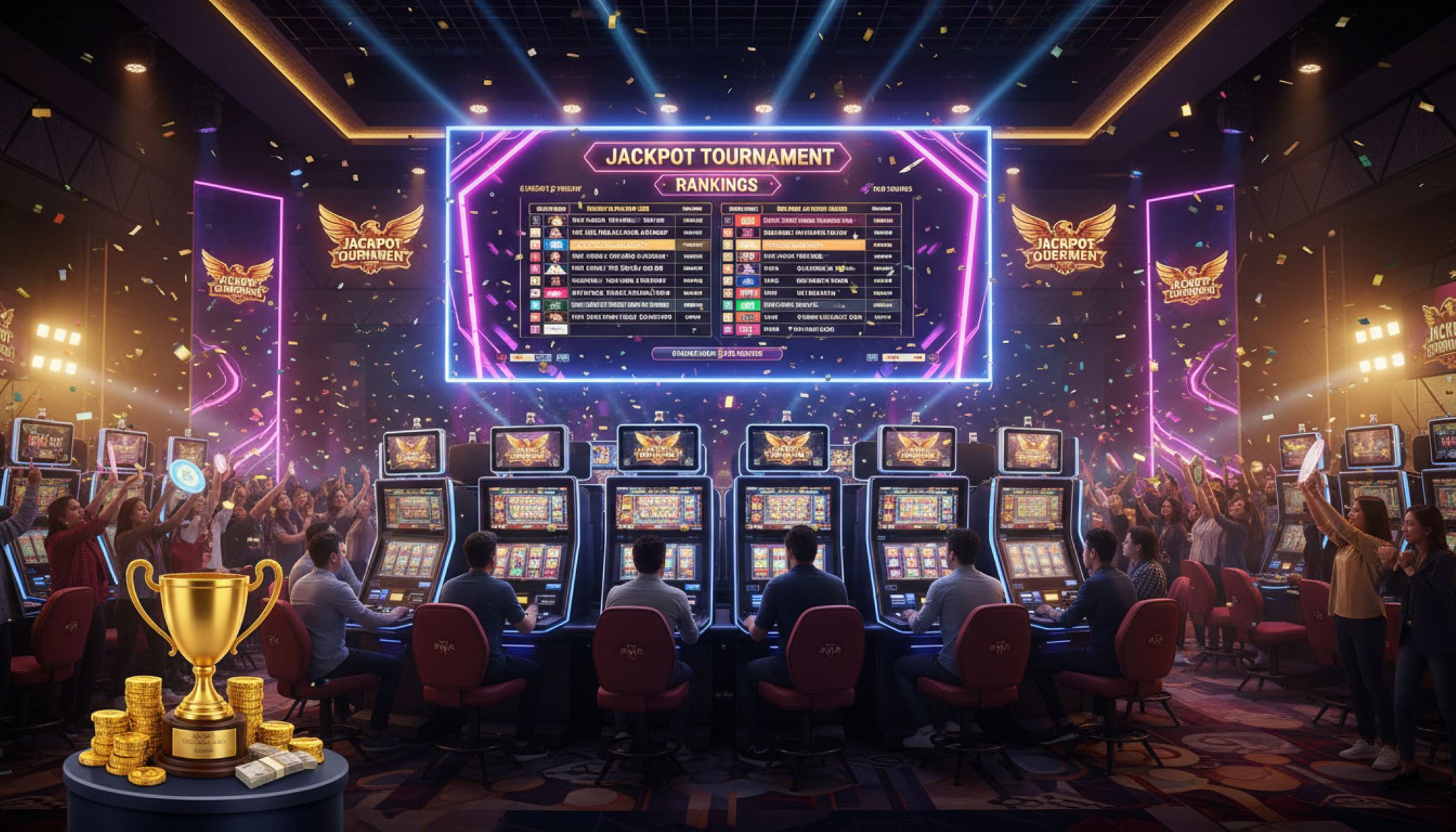 Jackpot tournaments in casinos